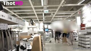 Littlesubgirl Crowded Ikea Shopping Fuck Anal Squirt