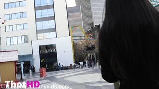 Littlesubgirl Fucking In Public Naked In City