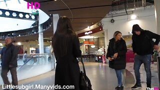 Littlesubgirl Public Blowjob Supermarket Naked Mall