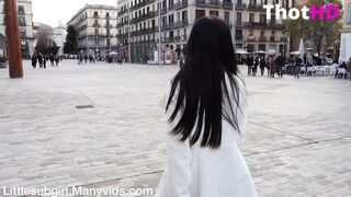 Littlesubgirl Public Flashing Masturbate In Crowded City