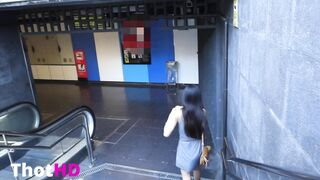 Littlesubgirl Risky Public Flashing Squirt In Park