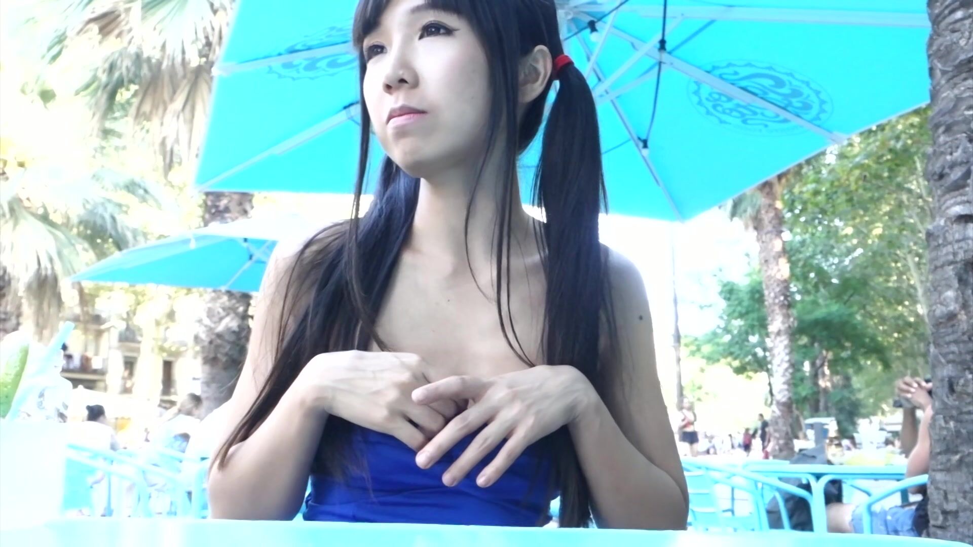 Littlesubgirl Walk Naked In The City!