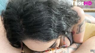 Arabelle Raphael Cum On My Glasses BJ