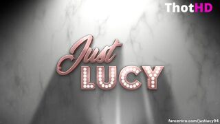 JustLucy - Footjob Ekstase - Spritz auf meine wei?en Sneaker-Soeckchen