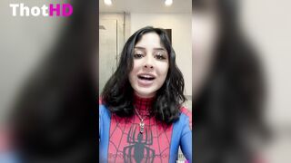 Snackychan Masturbate In Spandex Bodysuit only fans