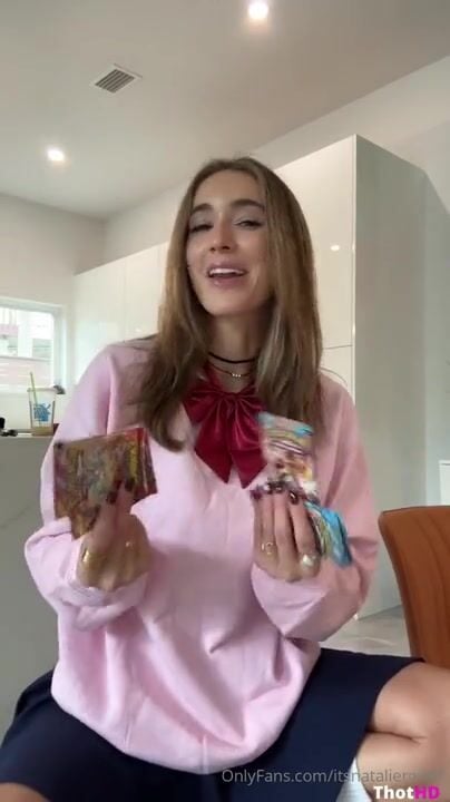 Natalie Roush Momo Cosplay Stripping Tease PPV Video Leaks