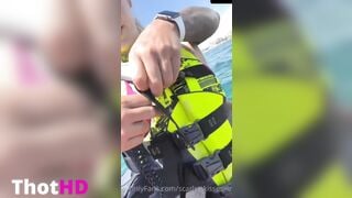 ScarlettKissesXO Jet Ski Ride Sex only fans Video Leaks