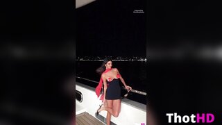 Kendall Jenner Pasties Dress Candid Video Leak