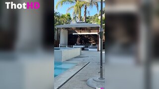 Kayley Gunner Poolside Suck Facial Video Leak