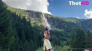 Anna Ralphs Blow in Nature with Amazing View Video Leaks