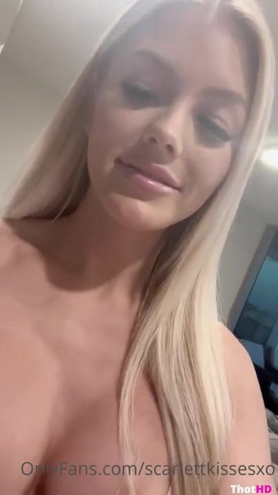 ScarlettKissesXO Birthday Surprise Sex Tape PPV Video Leak