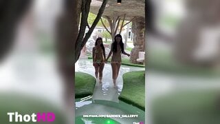 Auhneesh Nicole Pool Threesome Sex Tape Video Leaks