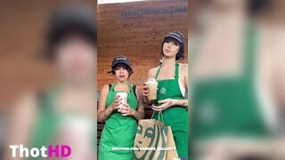 Auhneesh Nicole Starbucks Threesome Sex Video Leaks