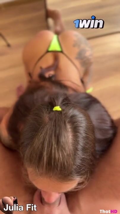 Julia Fit Just look at this Latina with a Big Ass and Tits, hotly taking cum on her hairy pussy, dont pa