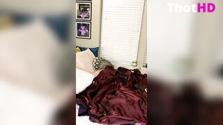 Siri Dahl only fans Masturbating On Bed