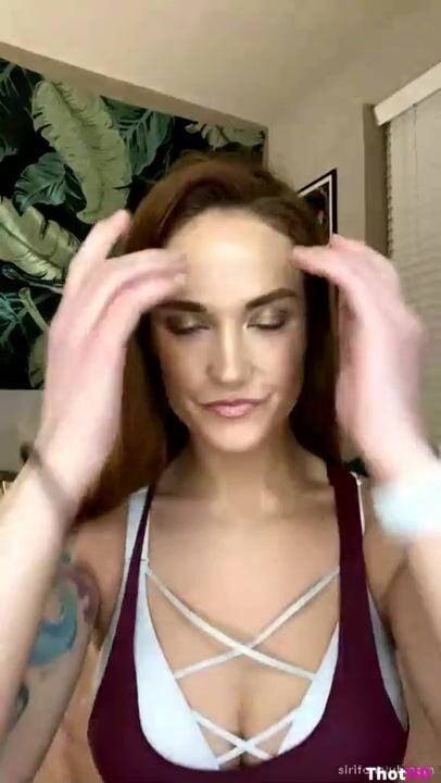Siri Dahl only fans Masturbating On Bed