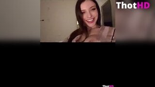 Dainty Wilder unknown (anal glass dildo masturbation with domi vibrator wand)
