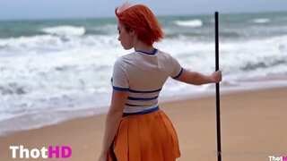 MoonFleur Nami From One Piece Deep Sucks Fucks Till Creampie Pov
