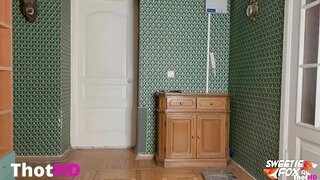 MoonFleur Schoolgirl was Caught Masturbating Dildo and Facefucked and Hard Fucked Cum on Glasses