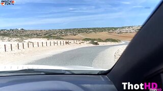 Sweetie Fox Girl Blowjob Stranger in Car and Fucking