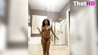 Malu Trevejo OnlyFans Live Panther Bikini part1