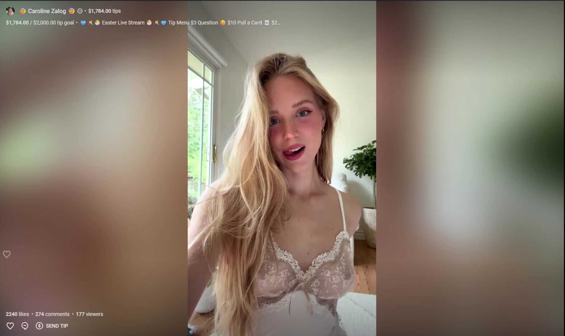 Caroline Zalog Hot Video 2