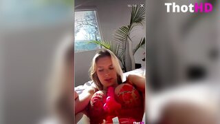 Smashedely Red Lingerie Crotch
