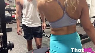 Bryce Adams Gym Intern Threesome