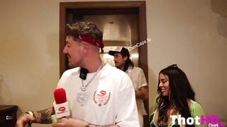 Onlyfans - Bonnie Blue Fucks Dwarf Midget With Kazumi Luna Star At PillowTalk Coachella Mansion