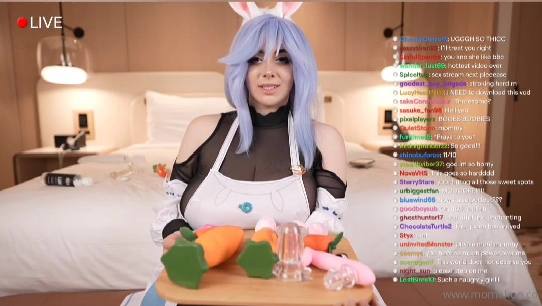 Momokun bunny live streaming