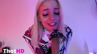 Babyfooji Spider Gwen lots of fake cum