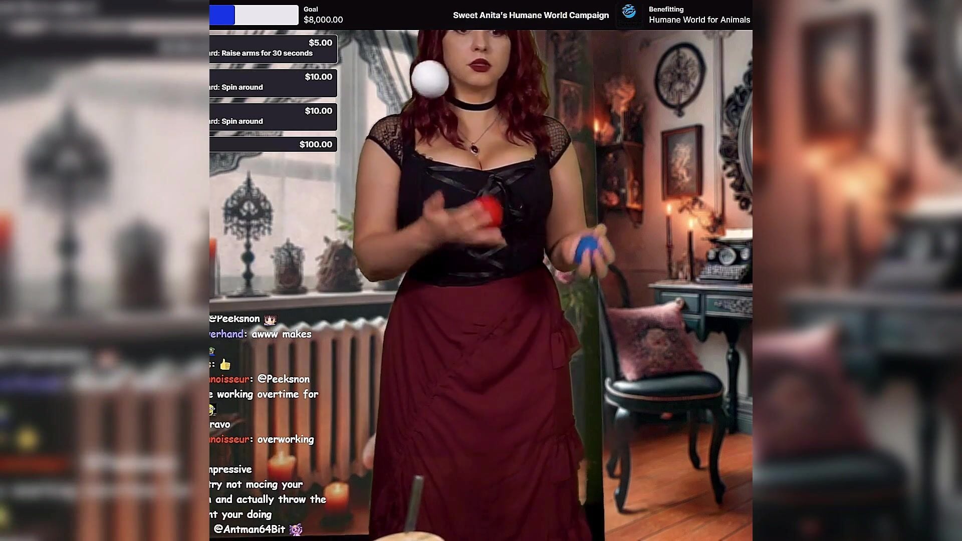 Sweet Anita Juggling Compilation