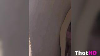 Angel Polikarpova Bottomless Nude Ass Mirror