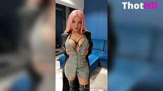 Katja Krasavice Strip Lingerie Pussy Asshole Video