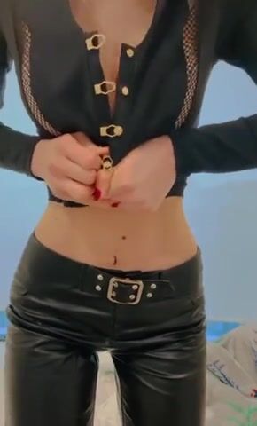 Cinnanoe undressing tease