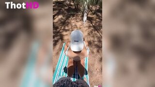outdoor sex with horny whore