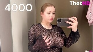 Transparent Try-On-Haul with Mia_milkers Get Ready With Me