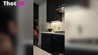 Virginia Sanhouse ass from behind standing bent over OF Video