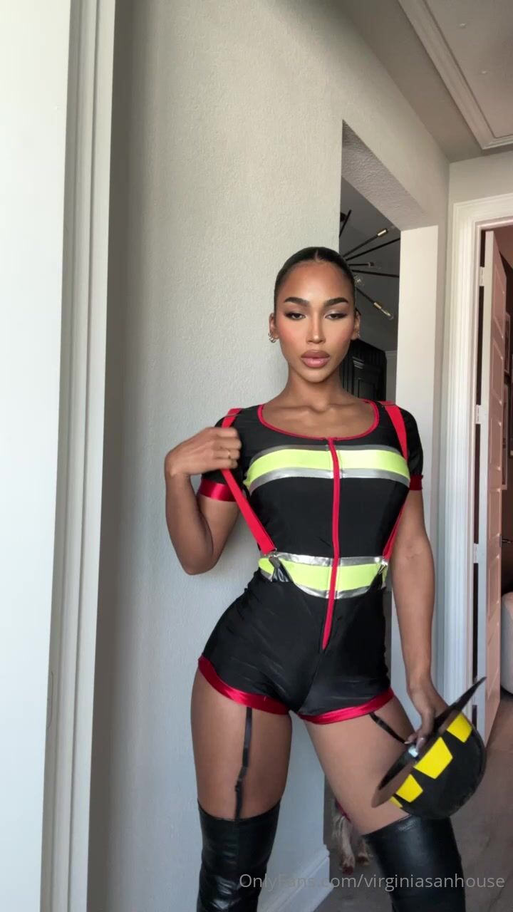 Virginia Sanhouse thighhighs standing shorts Leaked OF Video