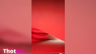 Babyrayxxx close-up from below OnlyFans
