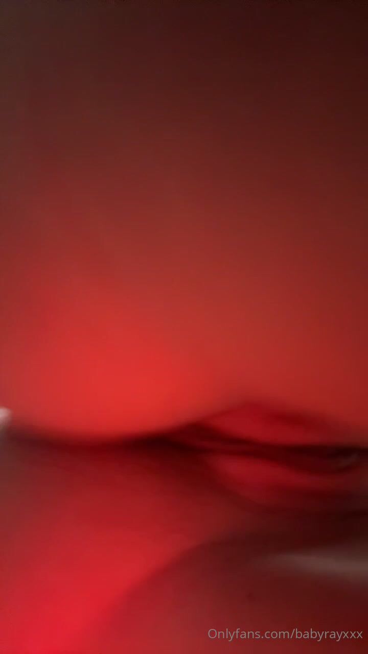 Babyrayxxx close-up from below OnlyFans