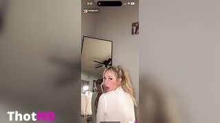 Babyrayxxx mirror cleavage OF Video