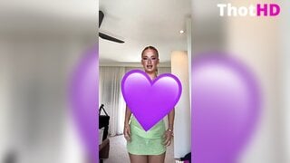Isabelle Clarke standing short dress boots Leaked OF Video