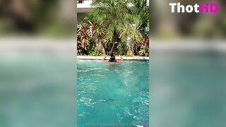 Justmemillie outdoor ass bikini Video