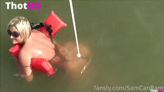 SamCanRam object insertion outdoor on all fours asshole