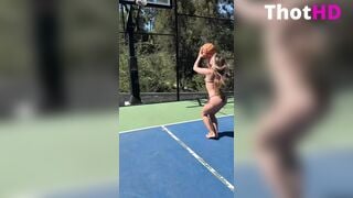 Piper Rockelle bikini outdoor ass from behind