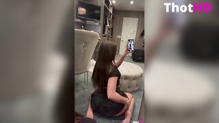 LexiMarvel ass mirror from behind feet OF Video