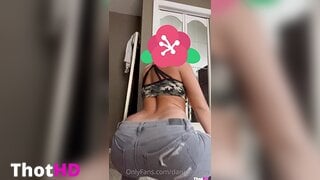 Danielle Cooper ass from behind tanlines butt crack NSFW Video