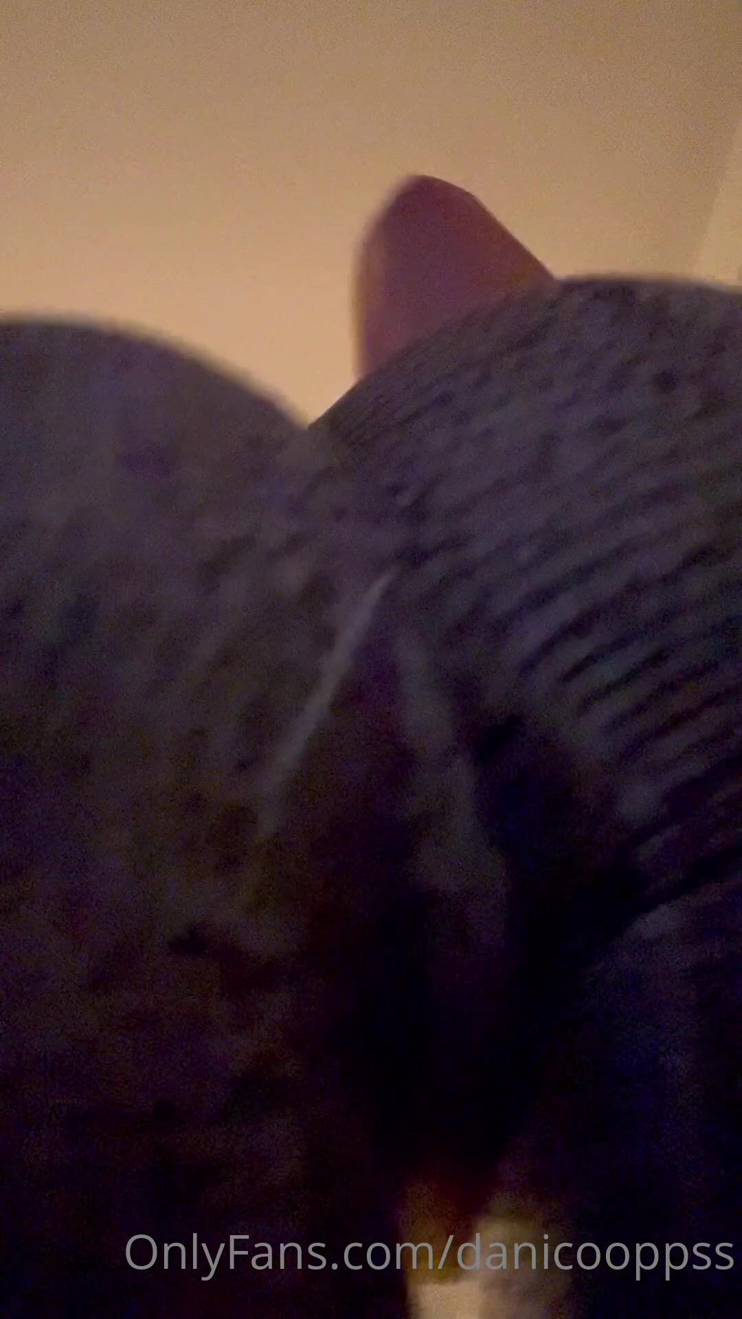 Danicooppss from below ass from behind close-up OF Video