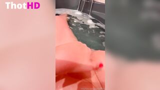 Barbiepaolita nude bathing wet female pov OF